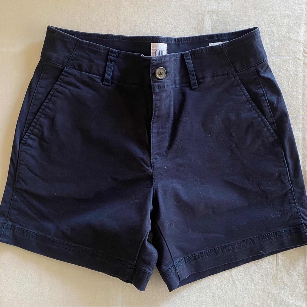 GAP Navy Blue Women's Bermuda Shorts